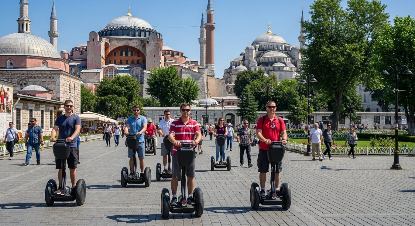 Service image for Tour pela Cidade de Istanbul de Segway pela Manhã Antiga