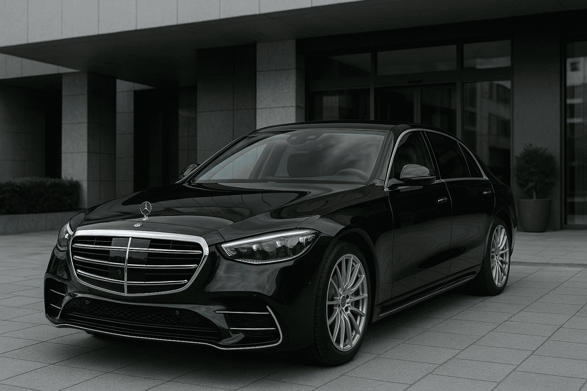 Υπηρεσίες Μεταφοράς Αεροδρομίου με Mercedes S-Class