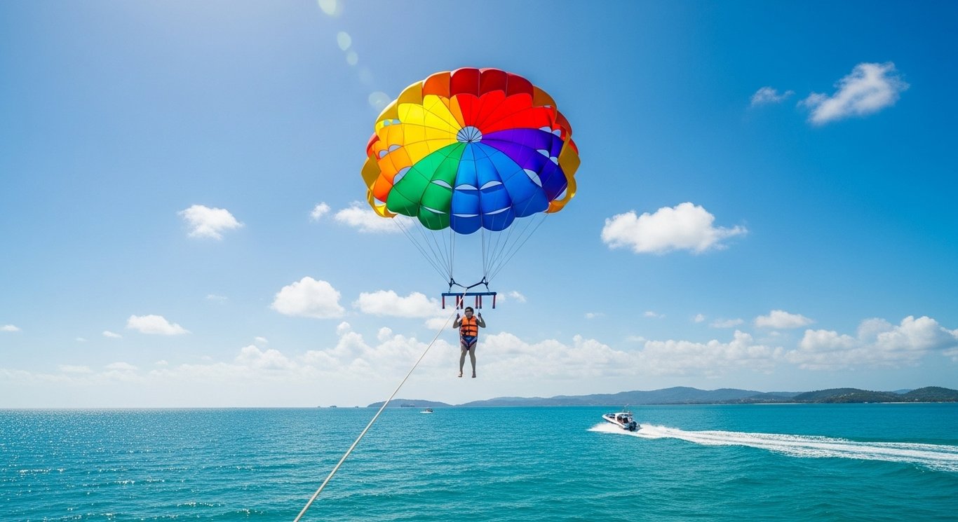 Service image for Wassersport – Parasailing (Einzel) mit Transfers