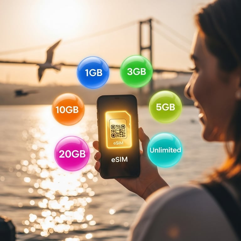 Service image for Offres eSIM Turquie