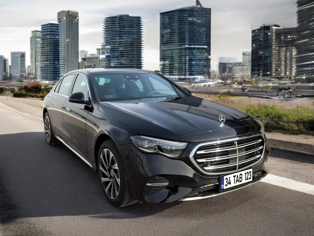 Şoförlü 8 Saatlik E-Class Kiralama