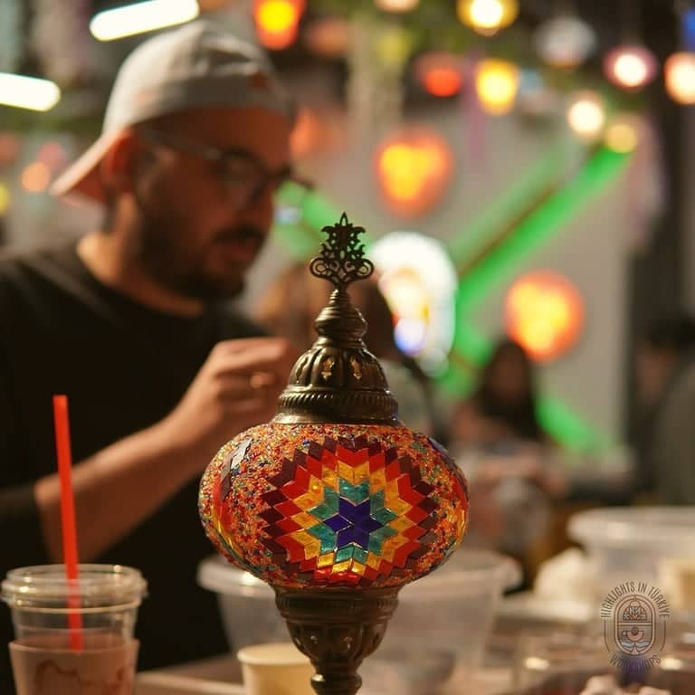 Book Turkish Mosaic Lamp & Candle Holder Workshop in Istanbul