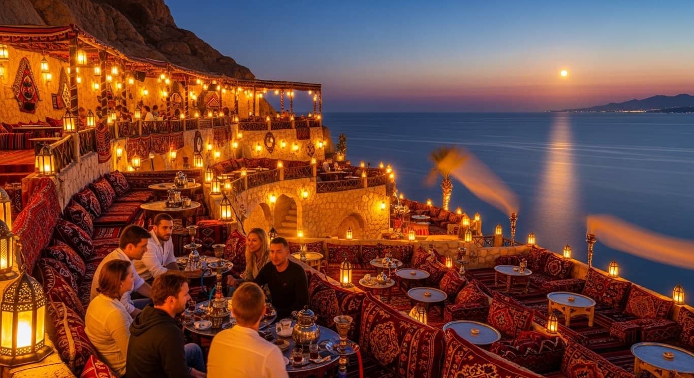Tour della città e Farsha Café a Sharm El Sheikh – Tour serale & Sosta al Café Iconico