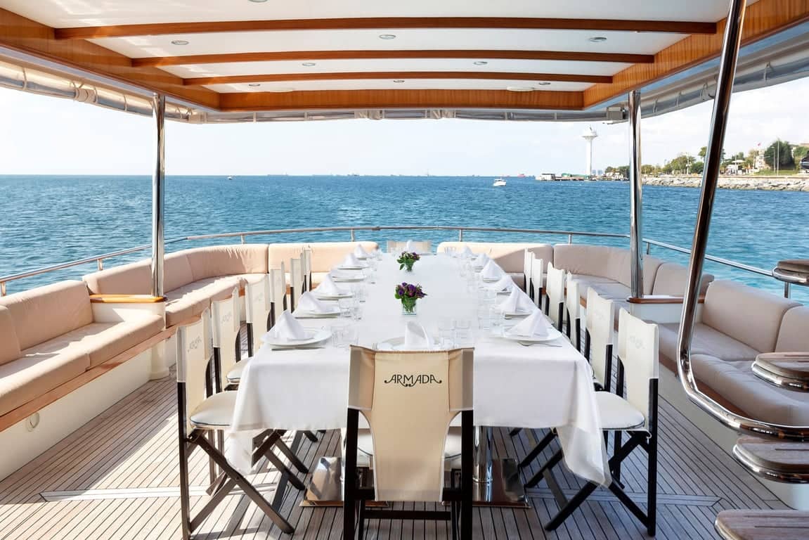 Łódź Armada Trip – Prywatny Wynajem Jachtu w Dzień w Stambule
