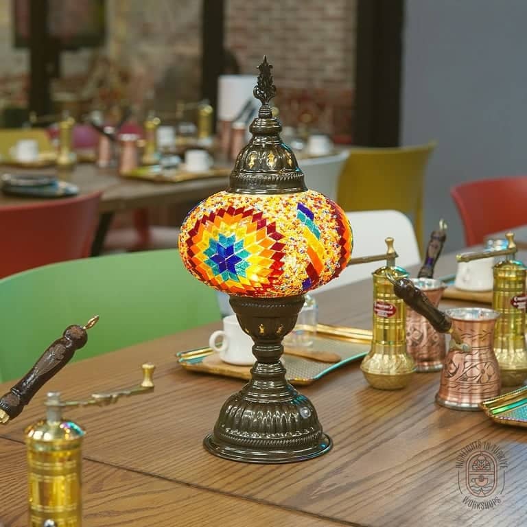 Book Turkish Mosaic Lamp & Candle Holder Workshop in Istanbul