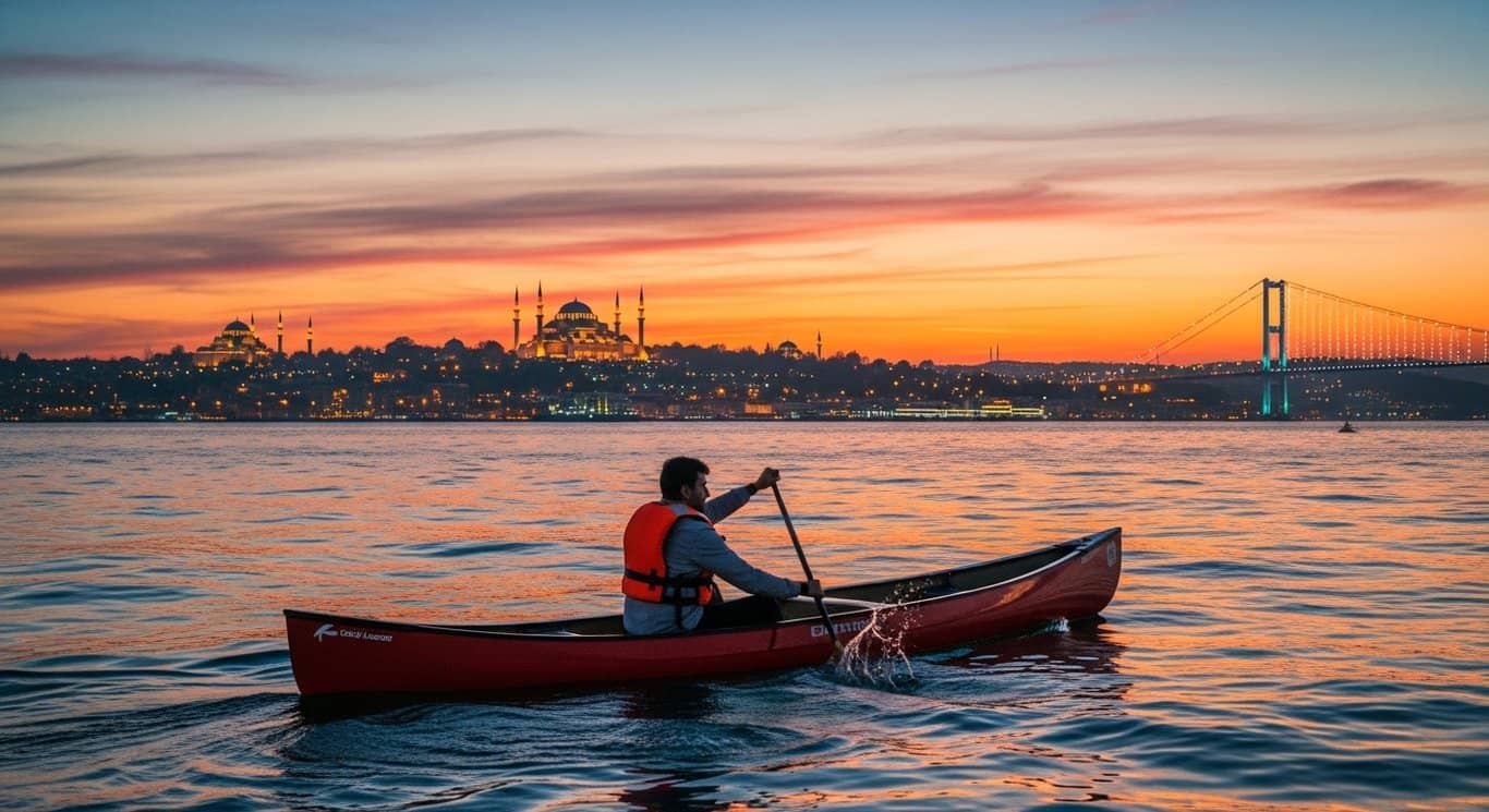 Bosphorus Canoe Experience in Istanbul