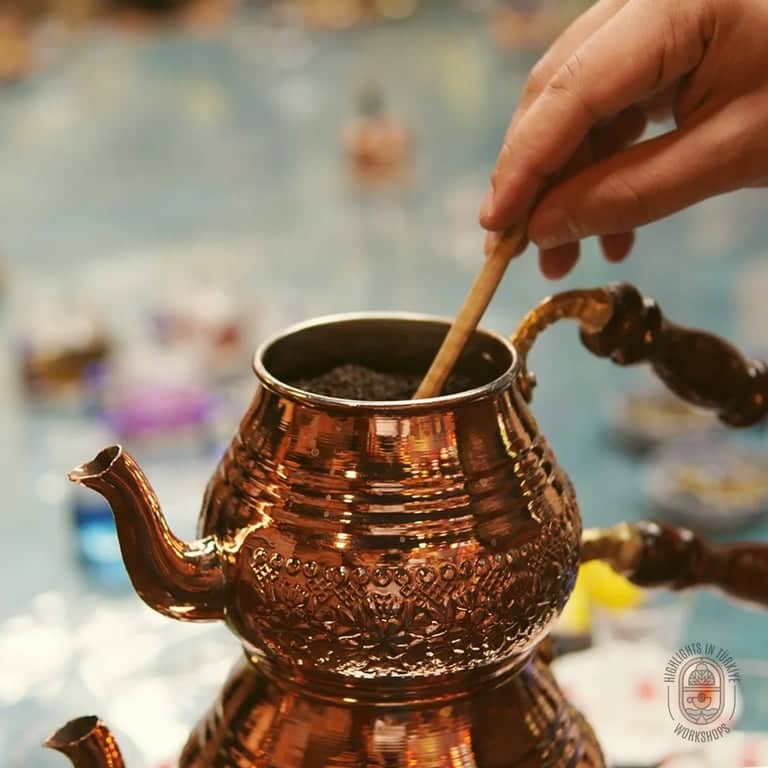 Turkish Tea & World Tea Brewing Workshop in Galata