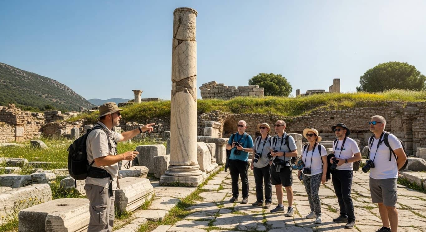 استكشف أفسس: رحلة تاريخية وثقافية نصف يوم