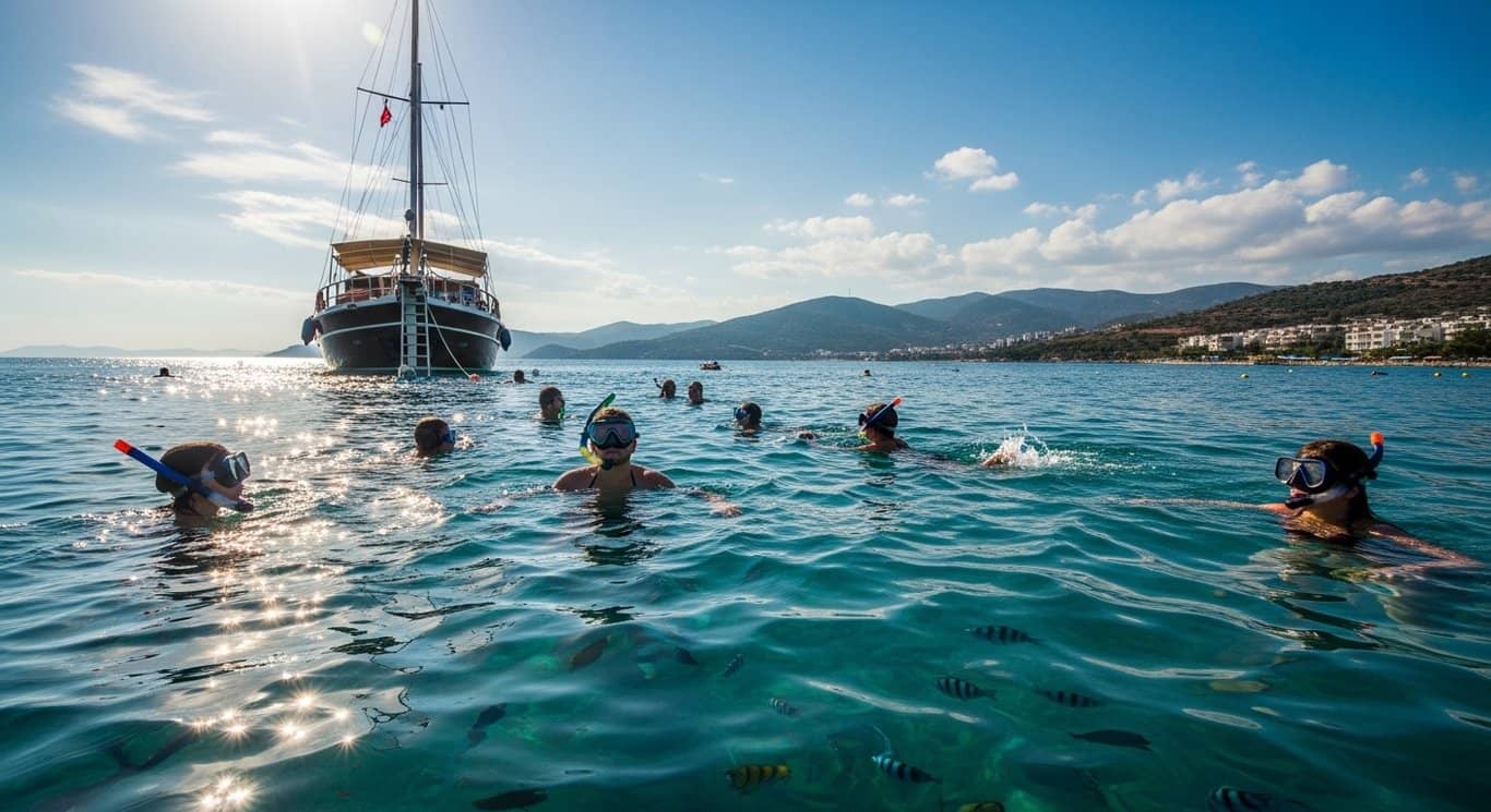 Excursión en barco al Parque Nacional de Kuşadası – Experiencia en Bahías de Aguas Cristalinas