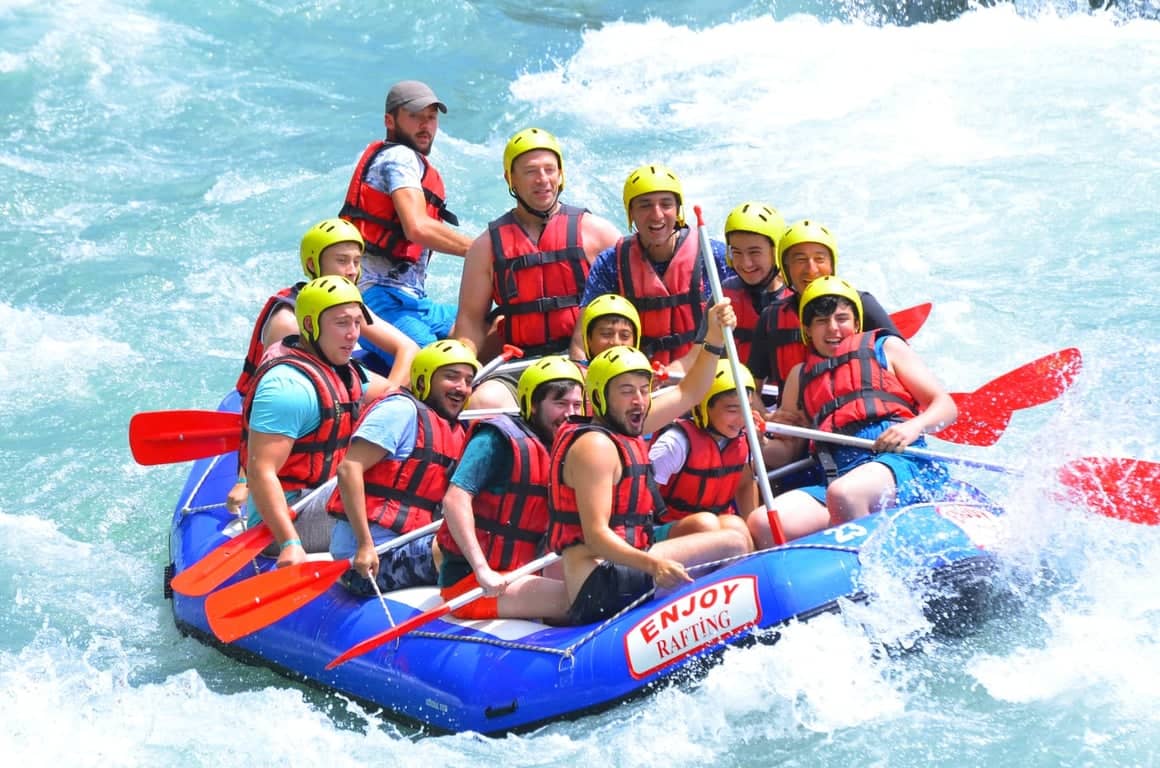 Antalya Rafting Combo with Jeep, ATV and Ziplining