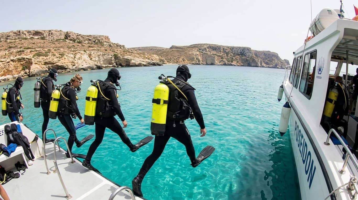 Esperienza subacquea nel Mediterraneo