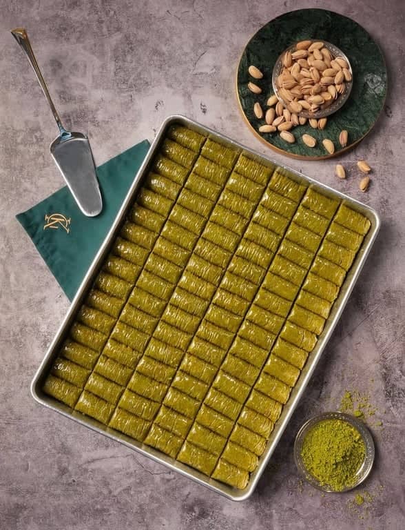 Pistachio Baklava Wrap – Free Delivery in Istanbul