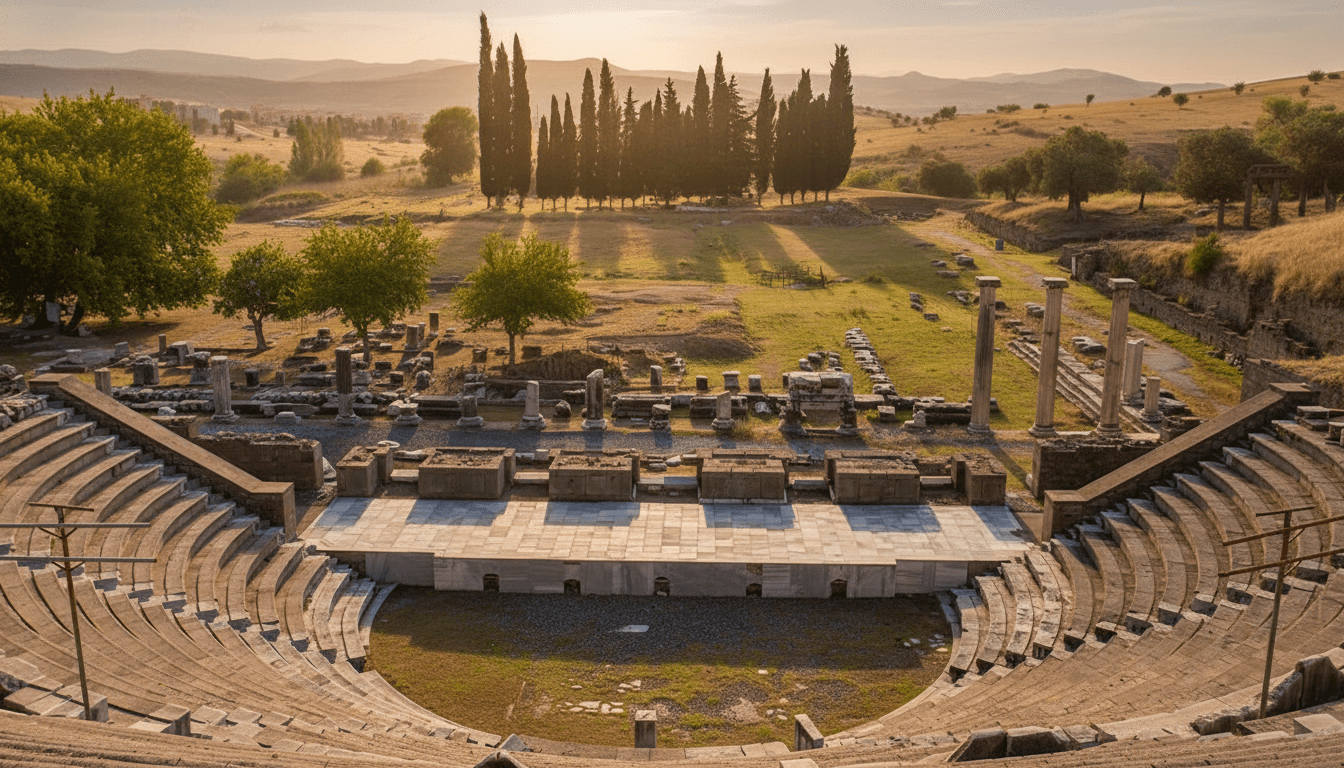 Pergamon Ancient City: Small Group Guided Tour from Kuşadası