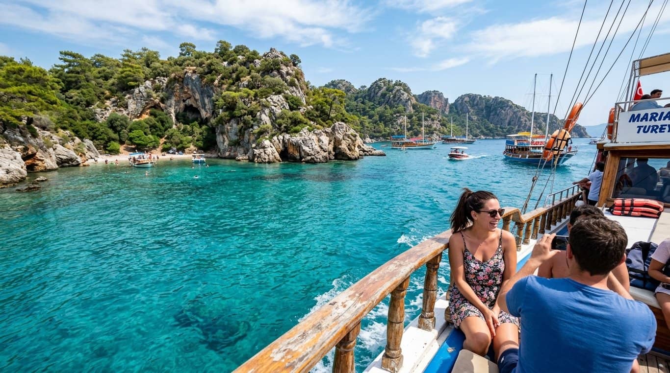 Excursión en barco a las 12 Islas de Fethiye