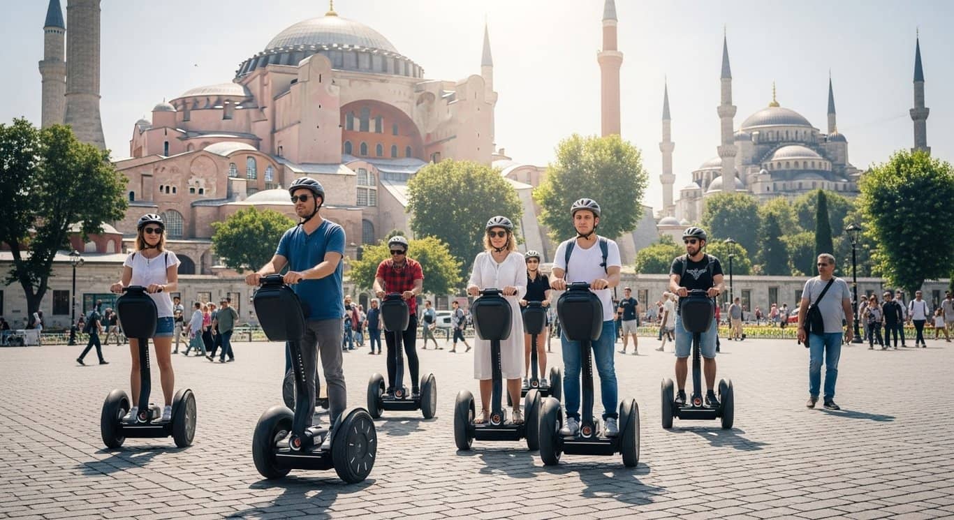 Tour en Segway por la Ciudad de Vieja Estambul en la Mañana