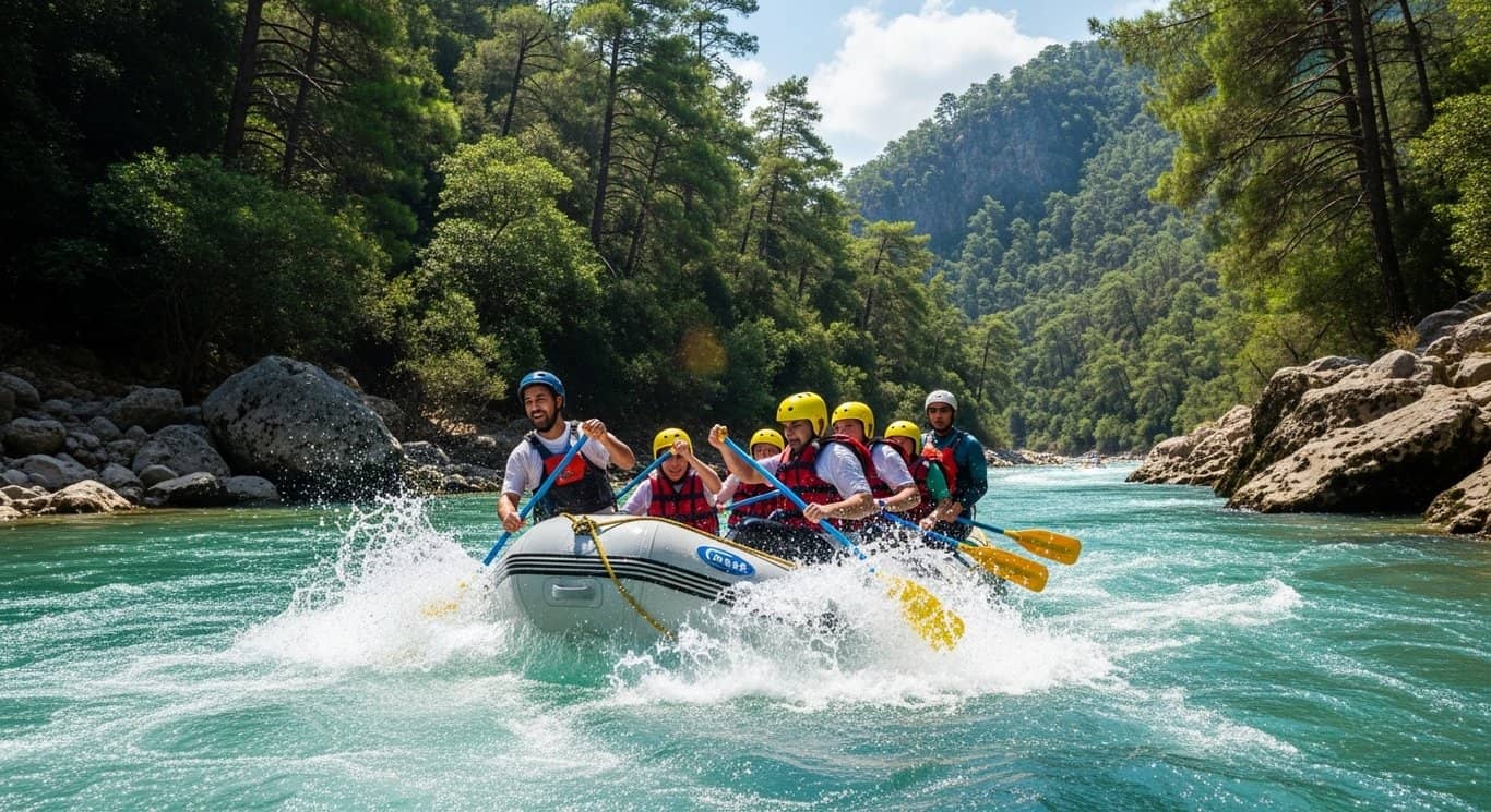 安塔利亚全地形车野生动物园和漂流探险之旅
