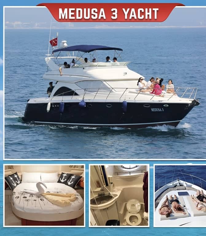 Medusa 3 Private Yacht Charter Experience