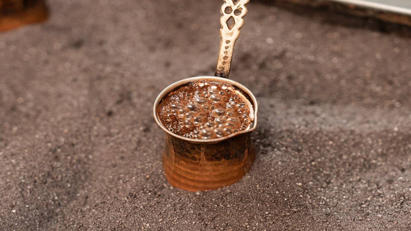 Türkischer Kaffeekochen und Wahrsagungsworkshop