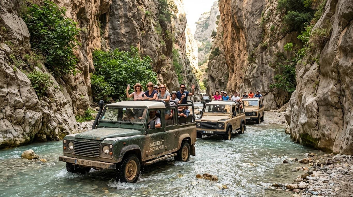 Excursión Safari en Jeep a Saklikent desde Fethiye