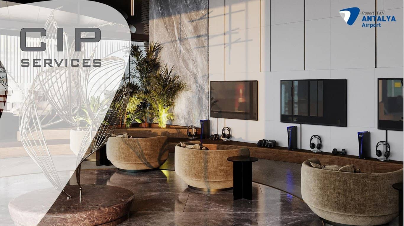 Antalya Airport Elite Arrival with VIP Lounge & Fast-Track Access