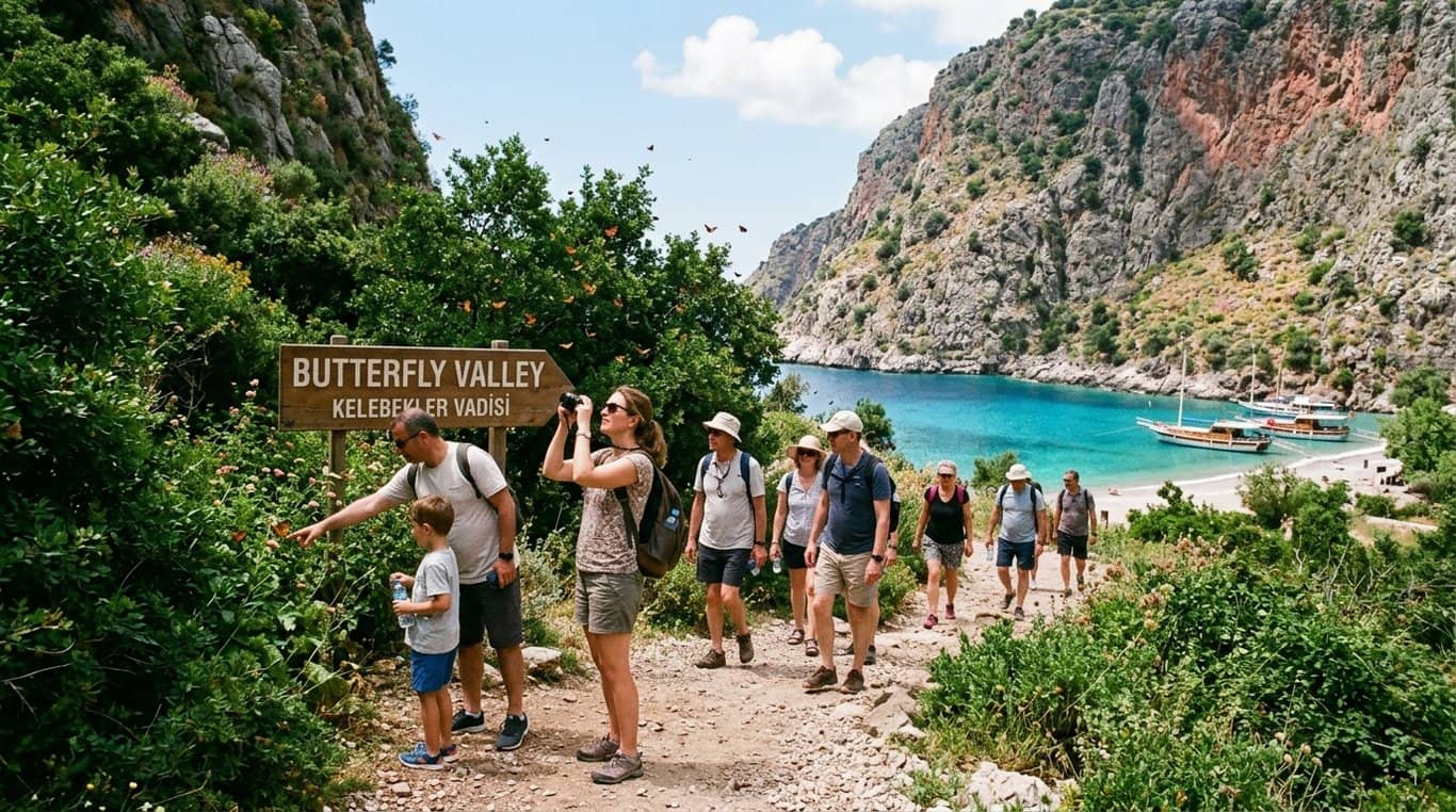 Giro in barca a Oludeniz – Grotta Blu, Valle delle Farfalle e Costa delle Tartarughe