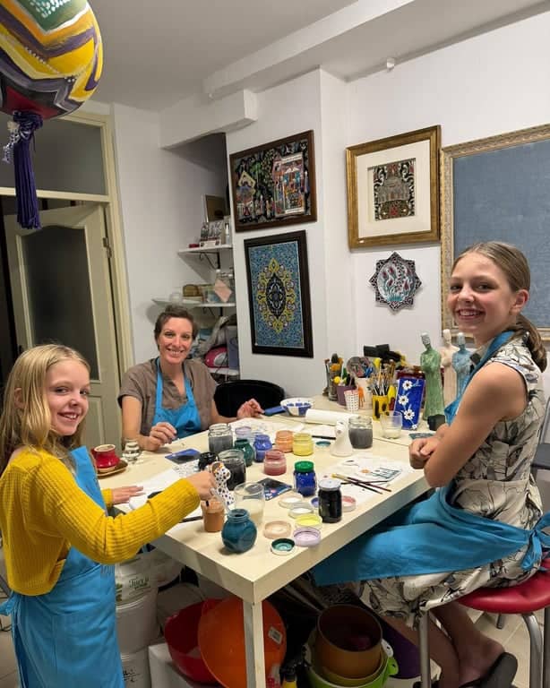 Corso di Pittura Ceramica Turca – Arte Tradizionale a Istanbul
