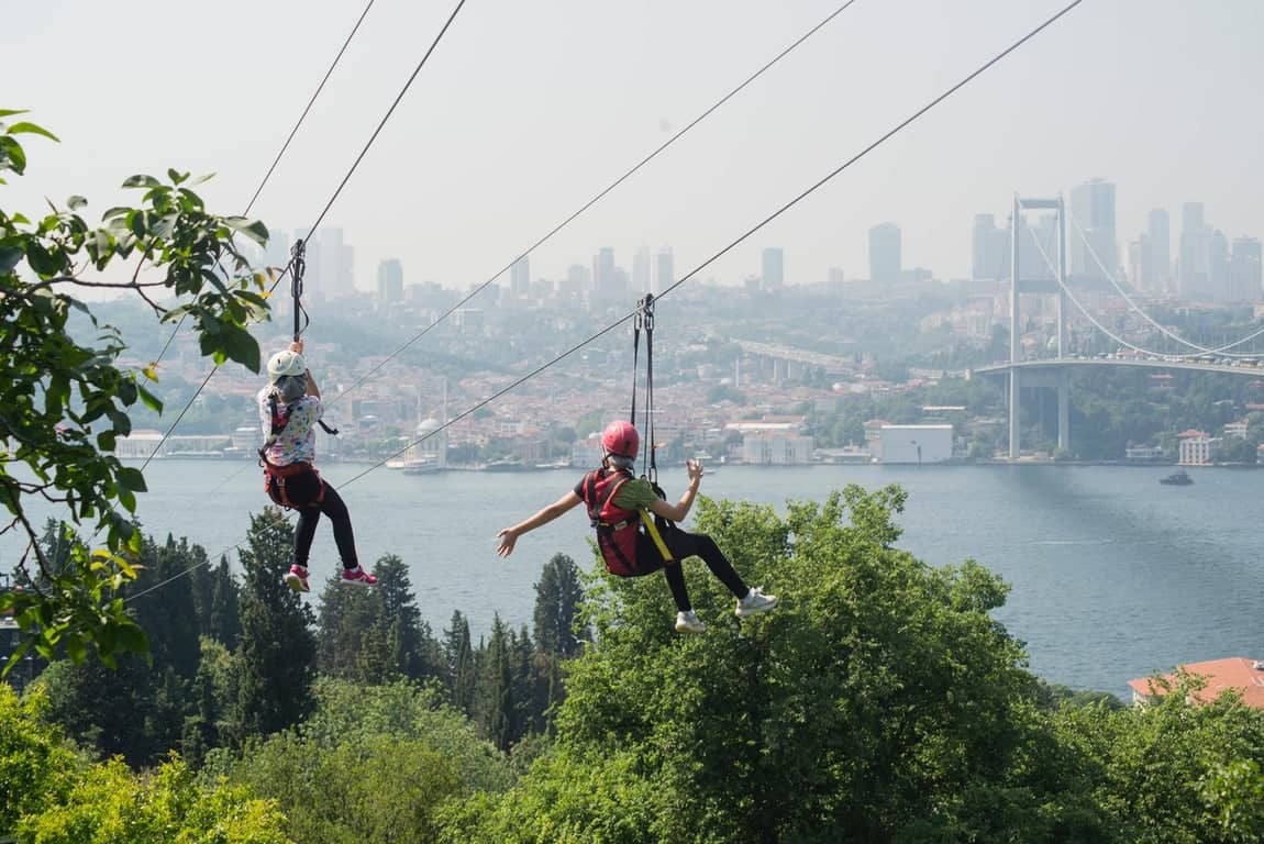 Zipline Adventure Nakkaştepe Istanbul
