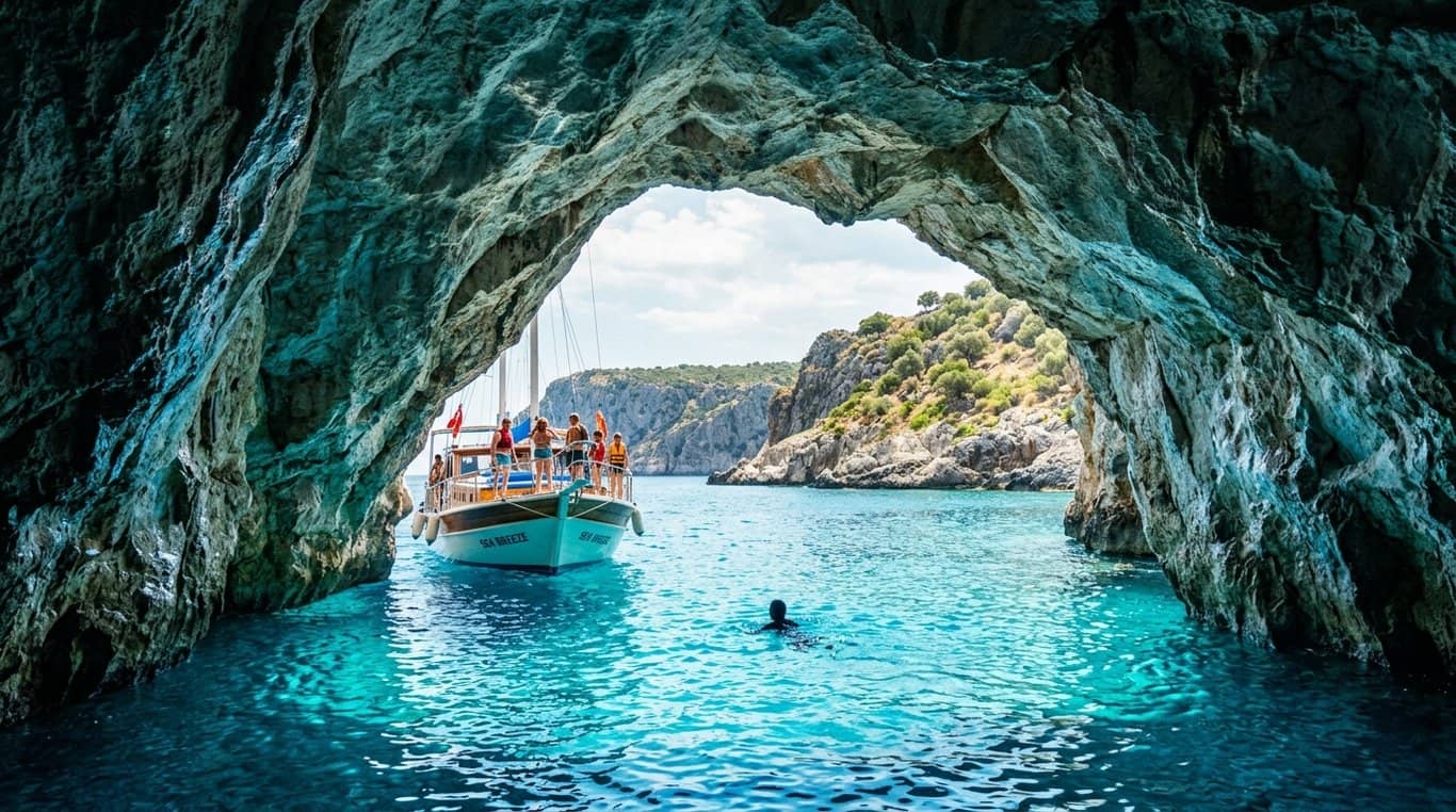 Giro in barca a Oludeniz – Grotta Blu, Valle delle Farfalle e Costa delle Tartarughe - 6