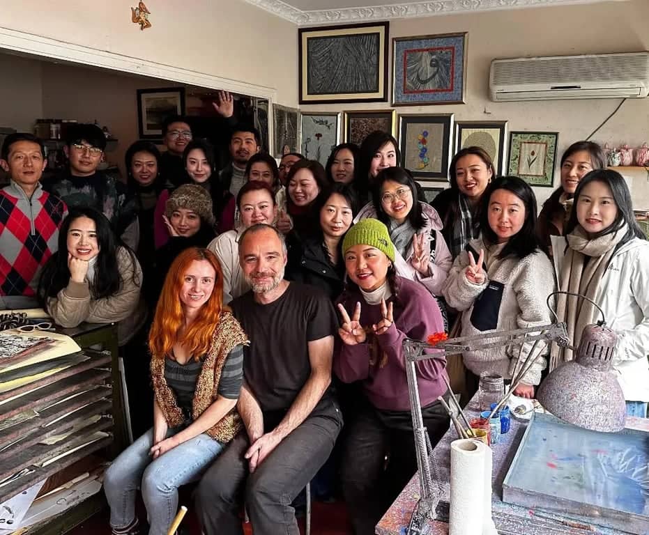 کلاس هنر Marbling ابرُو در استانبول: یادگیری یک صنعت سنتی