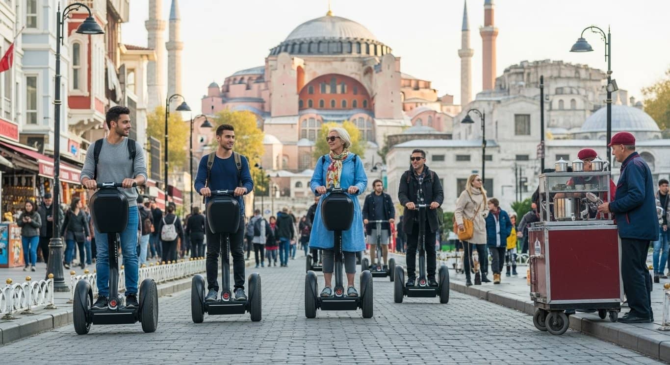 Tour en Segway por la Ciudad de Vieja Estambul en la Mañana