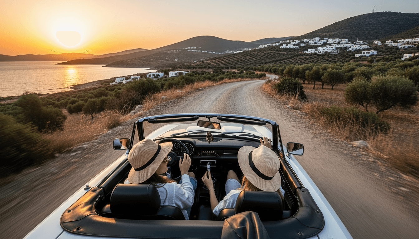 Insta Bodrum Safari de Carro Clássico – Experiência Vintage