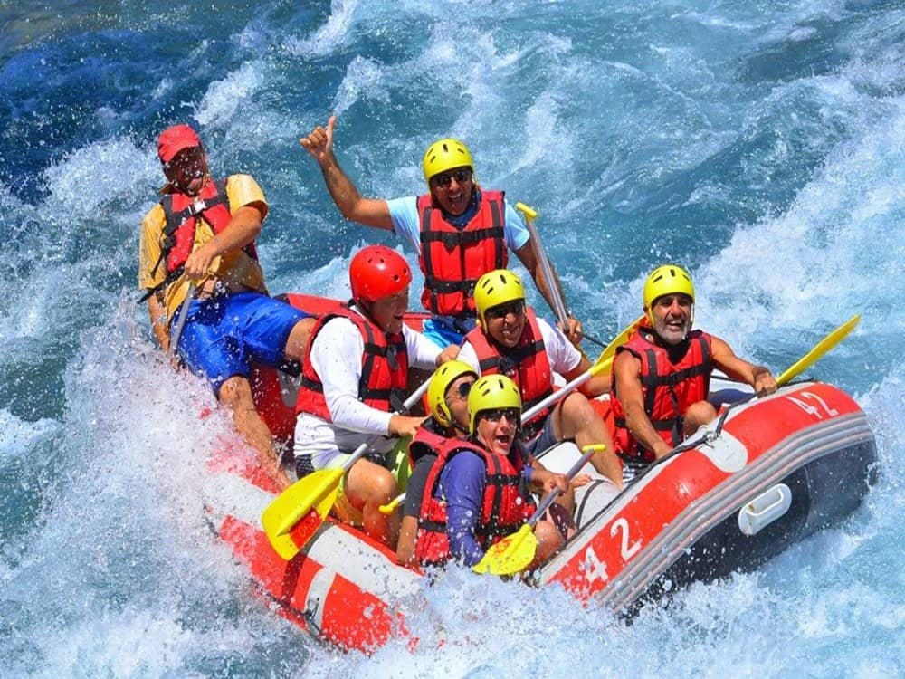 Antalya Rafting Combo with Jeep, ATV and Ziplining