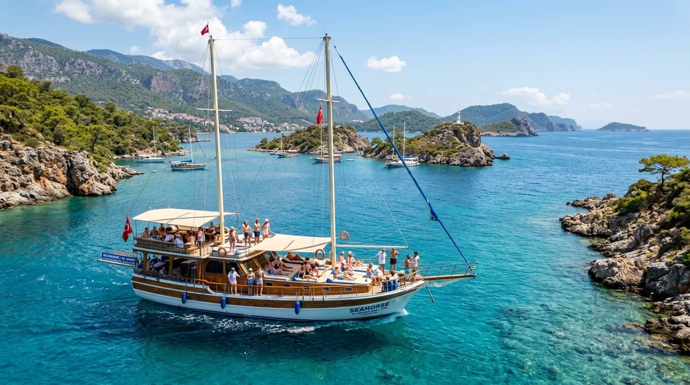 Excursión en barco a las 12 Islas de Fethiye