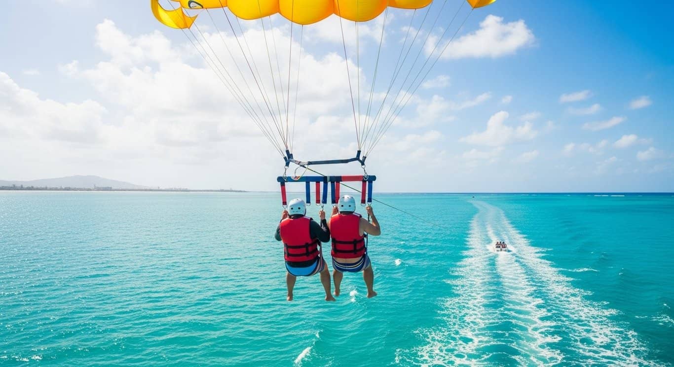 Sharm El Sheikh'te Parasailing – 7 Dakikalık İkili Yolculuk (2 Kişi)