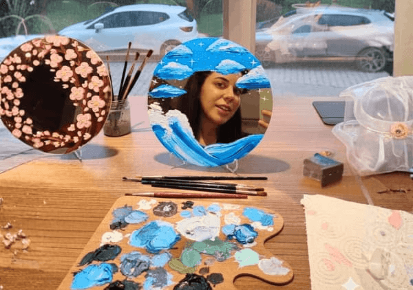 Spiegelmalerei-Workshop in Galata - Erstellen Sie Ihren eigenen dekorativen Spiegel