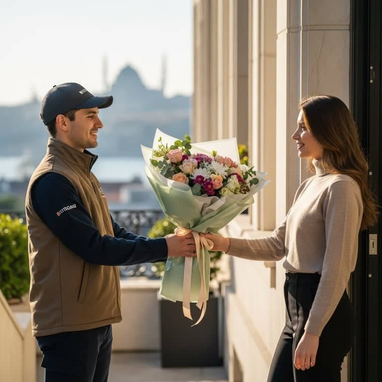 Entrega de Flores em Istambul – Buquês Elegantes e Serviço no Mesmo Dia