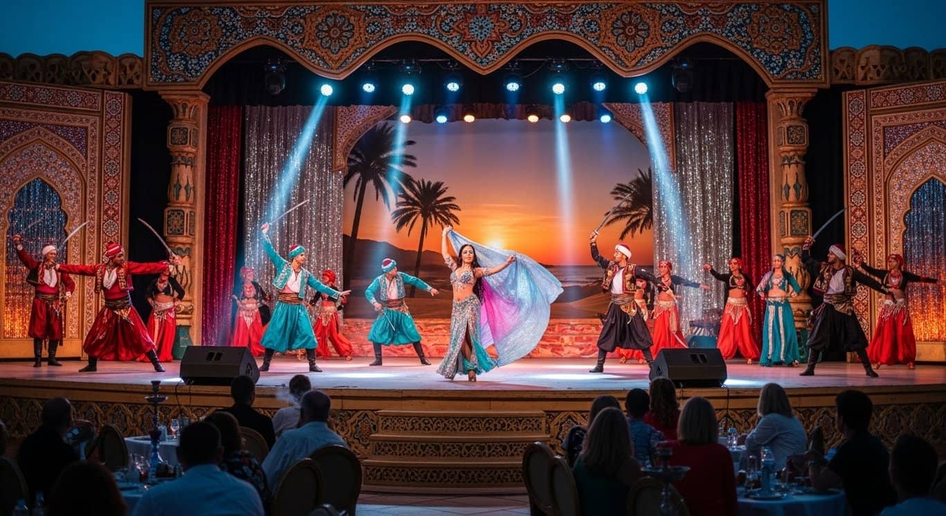 Sharm El Sheikh Gösterileri – Doğu Gösterileri ve Akşam Yemekleri