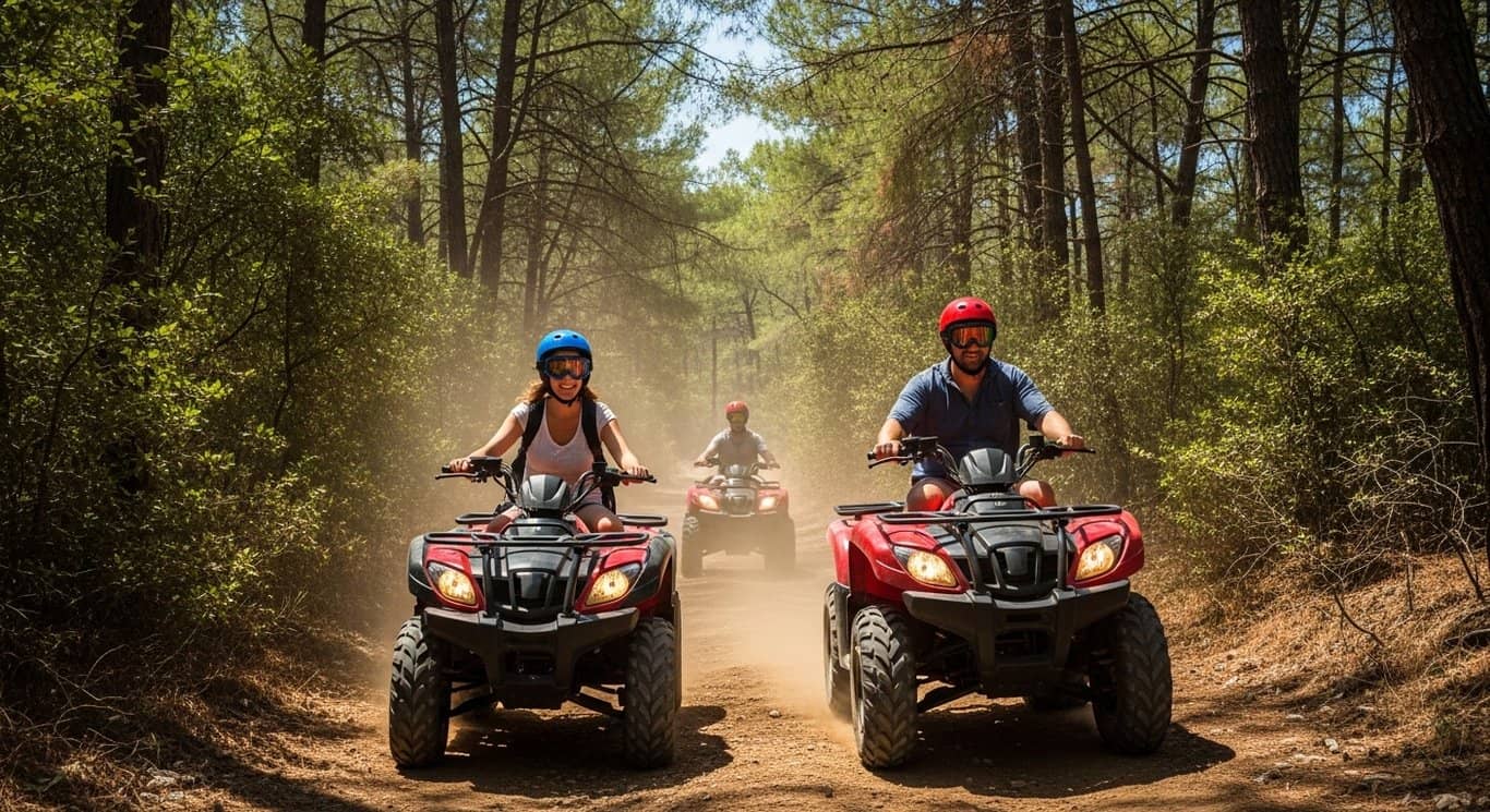 クシャダス クアッドサファリ: パムチャクビーチでのオフロードアドベンチャー