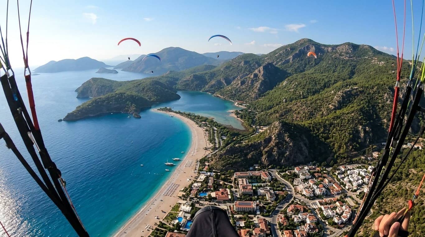 Esperienza di Parapendio Tandem a Oludeniz dal Monte Babadag