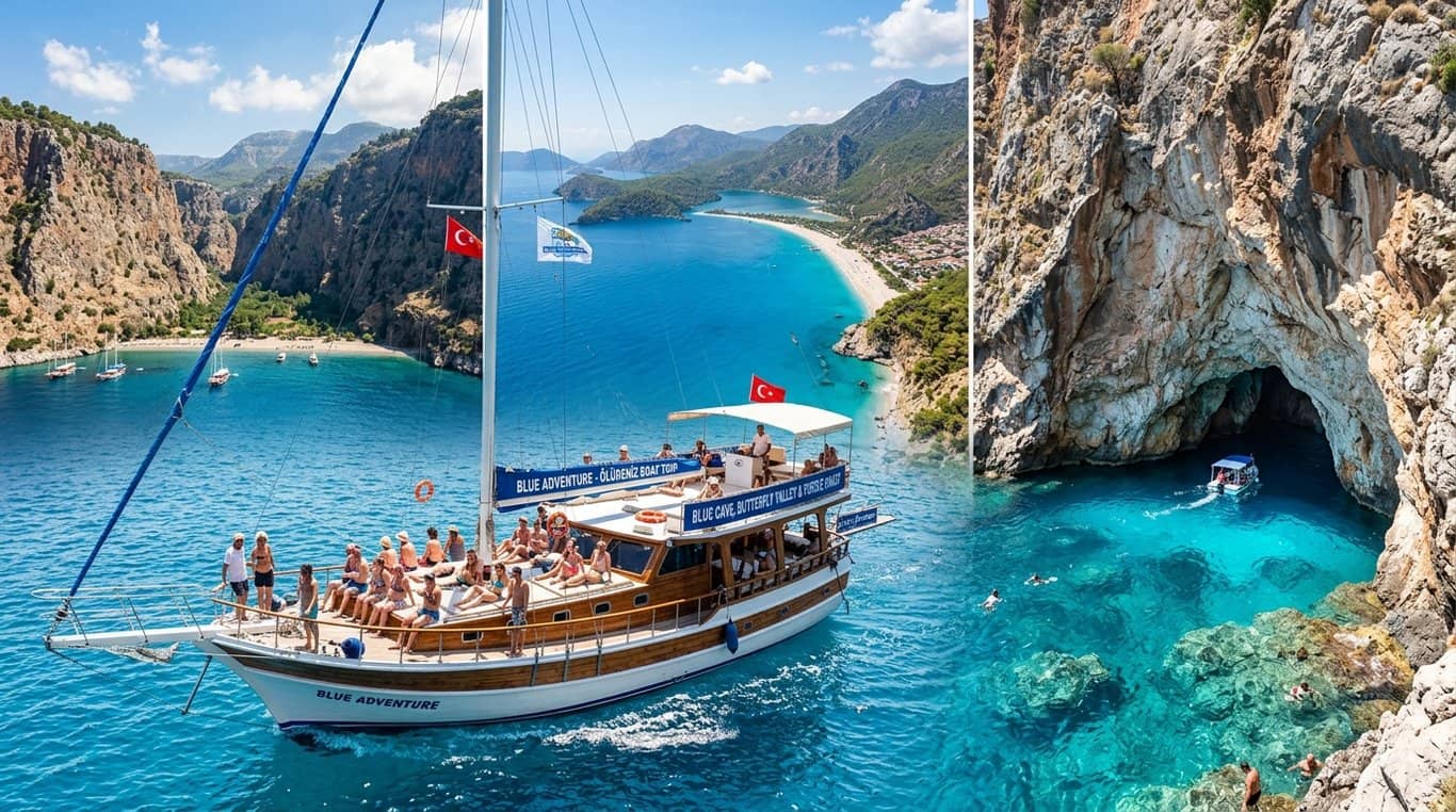 Giro in barca a Oludeniz – Grotta Blu, Valle delle Farfalle e Costa delle Tartarughe - 7