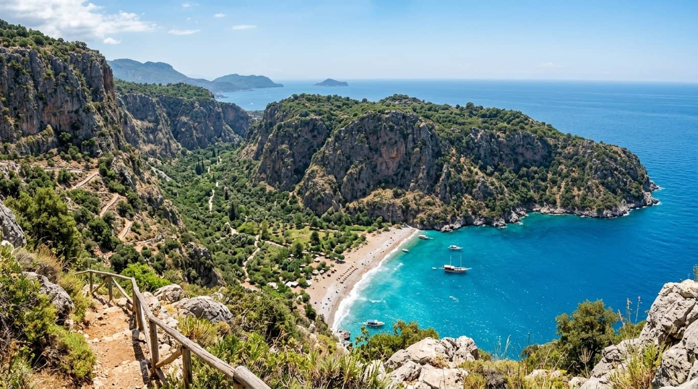 Giro in barca a Oludeniz – Grotta Blu, Valle delle Farfalle e Costa delle Tartarughe