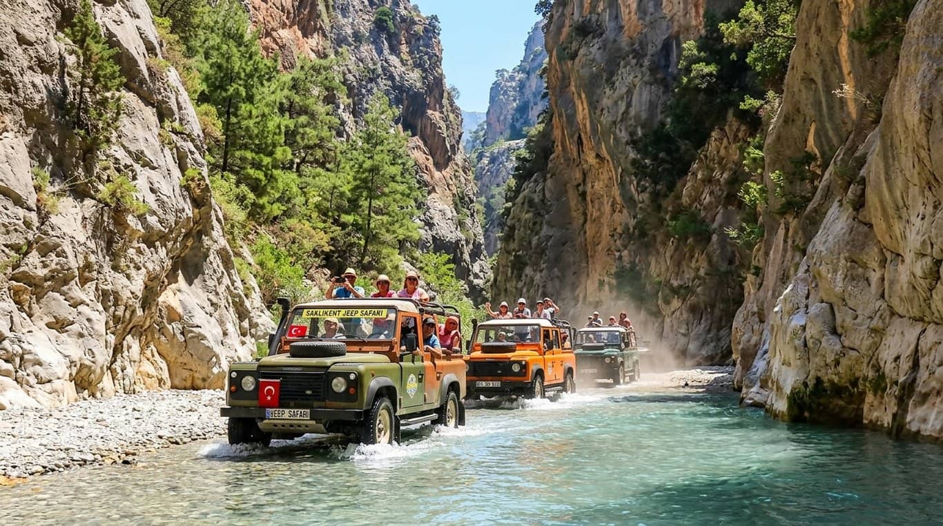 Excursión Safari en Jeep a Saklikent desde Fethiye