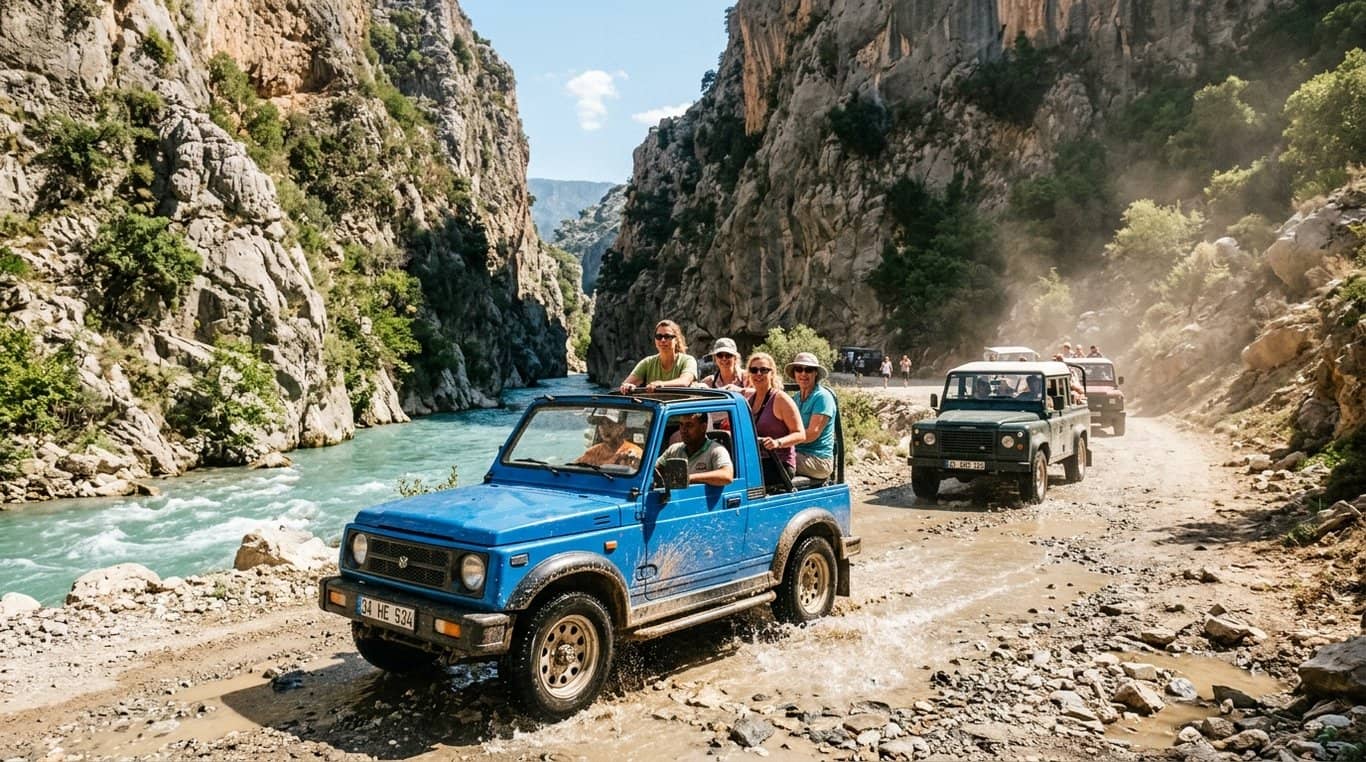 Excursión Safari en Jeep a Saklikent desde Fethiye