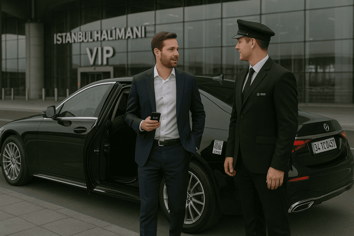 Transfert Aéroport Mercedes S-Class à Istanbul – Où le Confort Rencontre le Prestige
