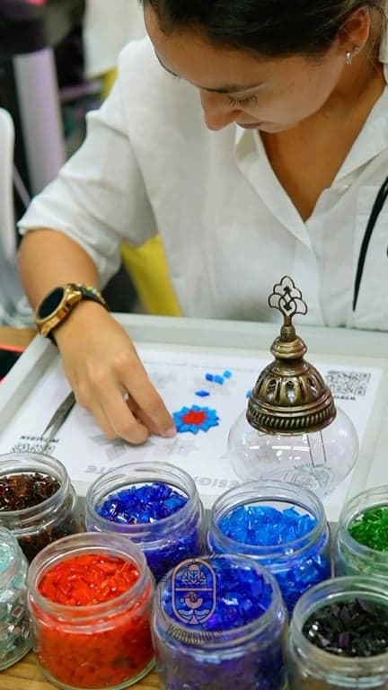 Reserve a Oficina de Lâmpada e Suporte para Velas em Mestizagem Turca em Istambul