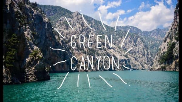 Antalya Green Canyon Tour
