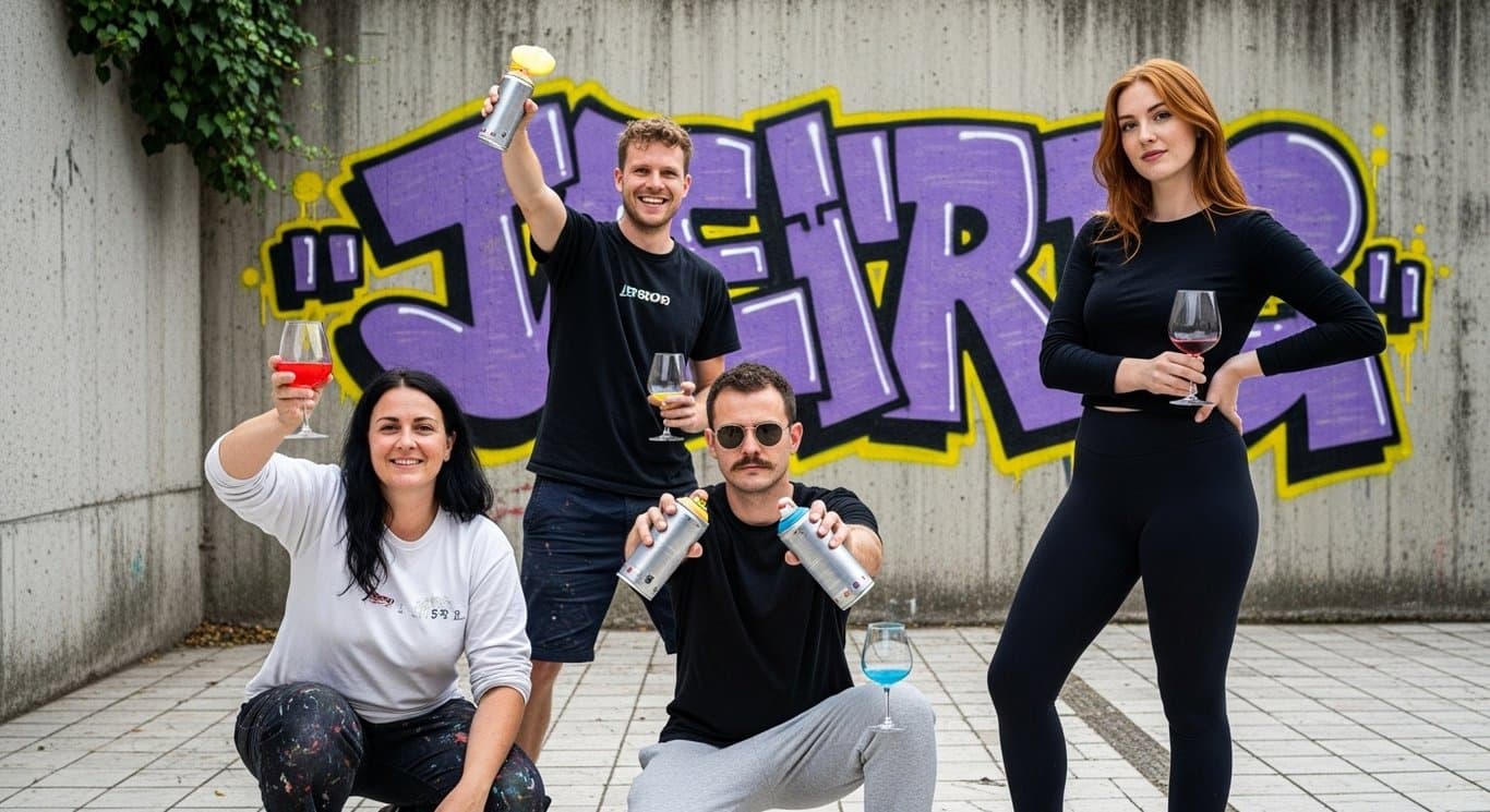 Reserve uma Experiência de Graffiti & Coquetéis em Istambul com Locais