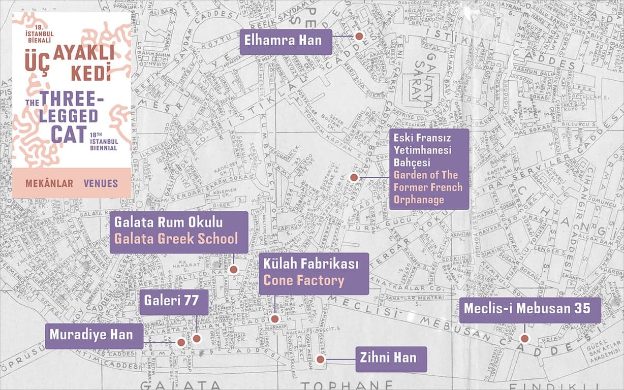 18.Istanbul Biennial Tour Route 1