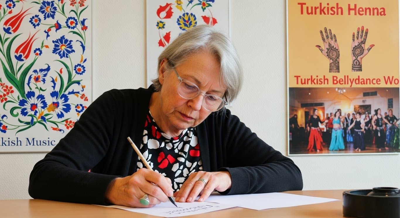 Masterclass de Caligrafia Otomana (Hat) em Istambul