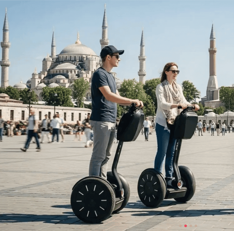 Oude Istanbul Ochtend Segway Stads Tour
